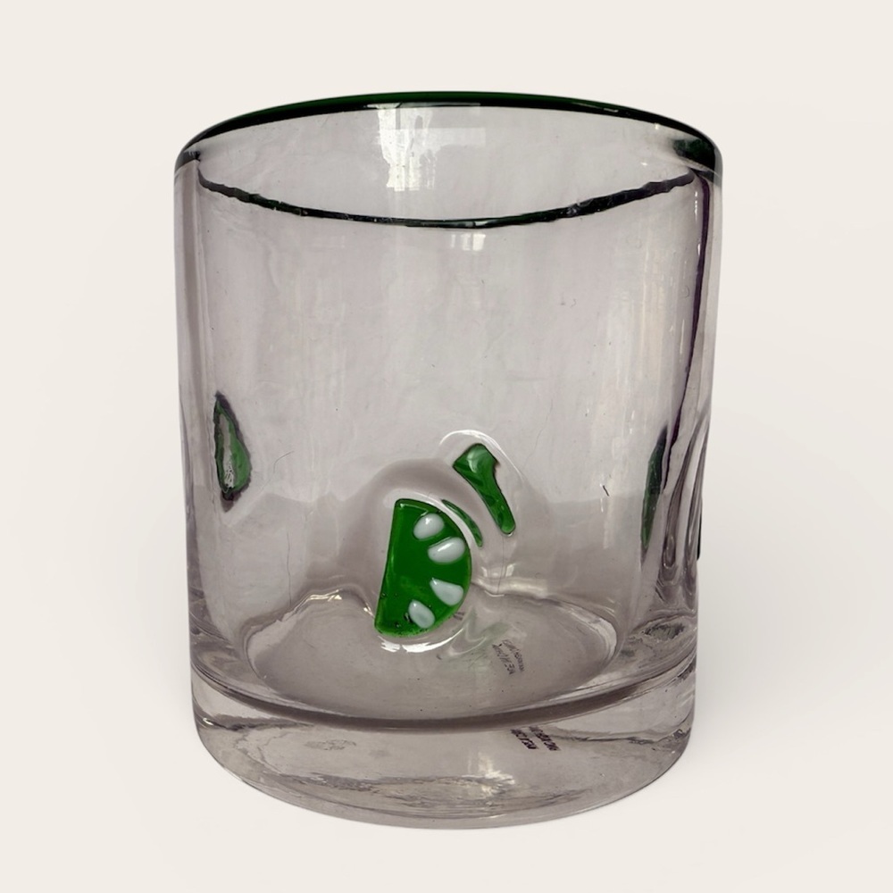 Icon Lime Wedge Margarita Juice Glass